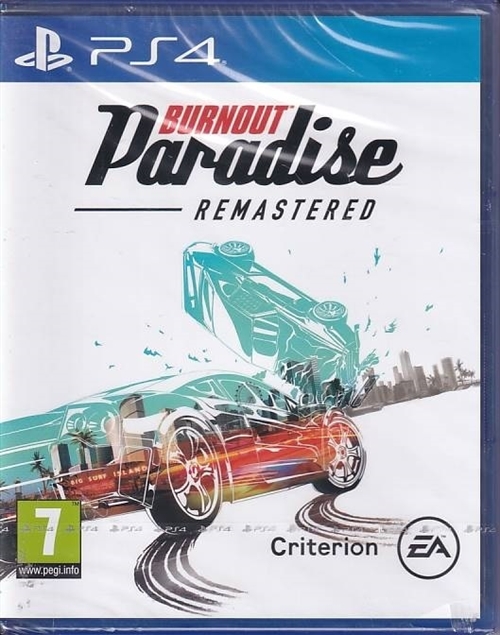 Burnout Paradise Remastered - i Folie - PS4 (AA Grade) (Genbrug)